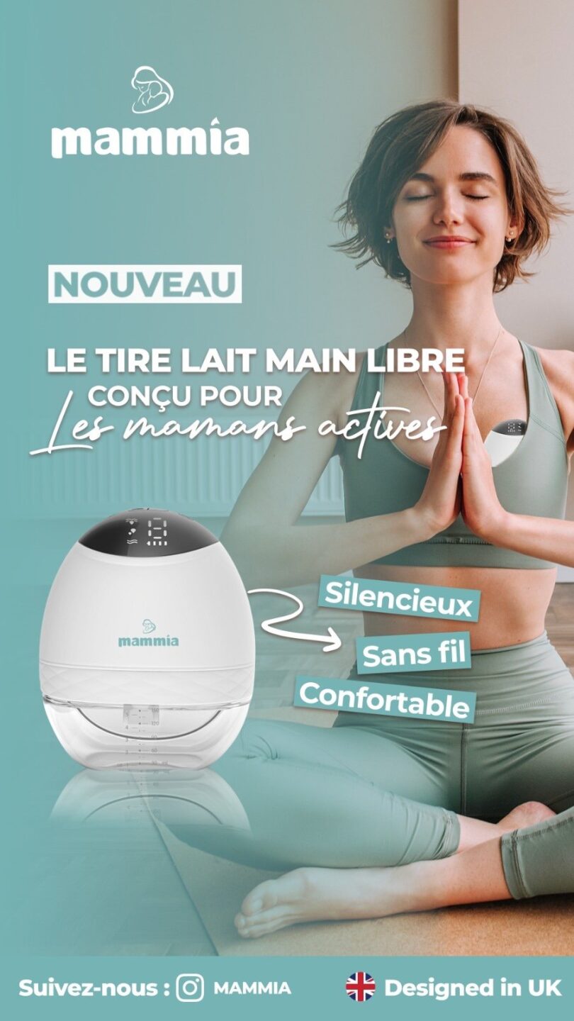 Tire lait main libre 4 modes MAMMIA – Image 4