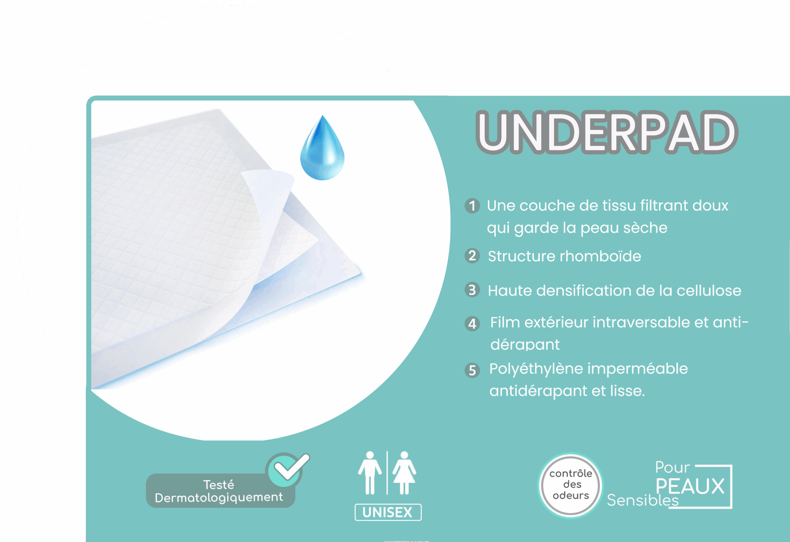 Alèses Protège-matelas Sleepy sensitive 10 pièces – Image 5