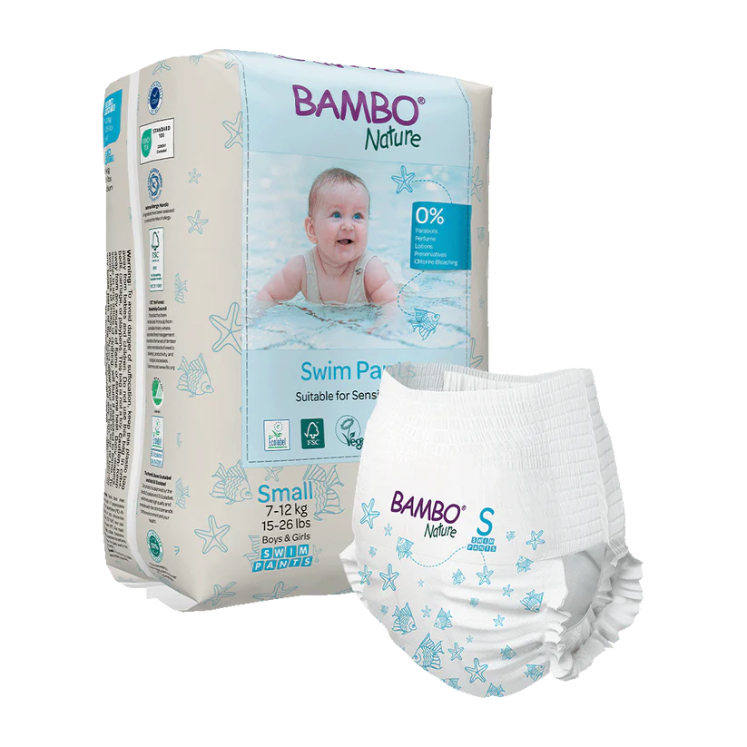 Bambo Nature Swim Pants Small 7-12kg 12pcs