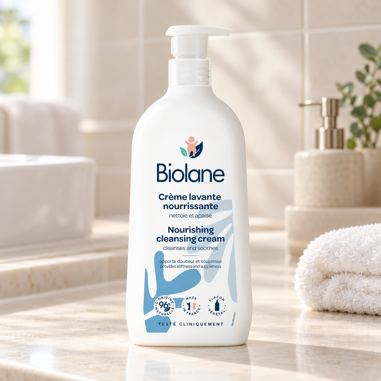 Biolane Crème Lavante Nourrissante 750ml