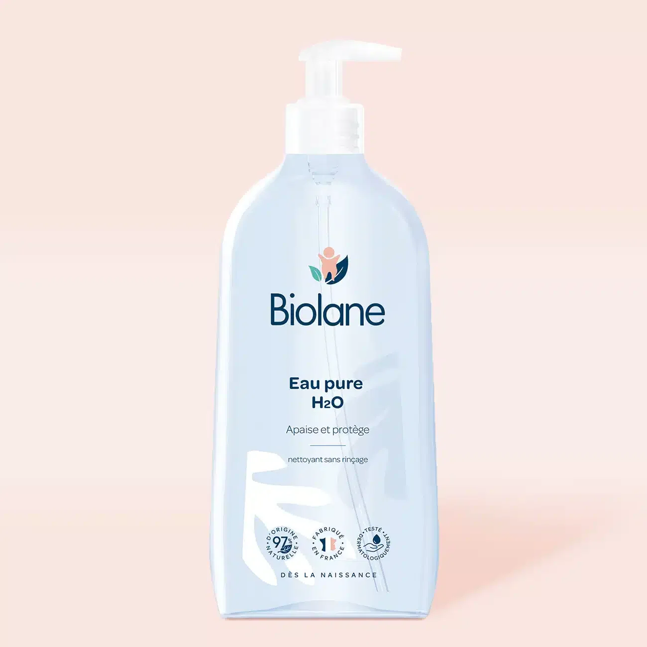 Biolane Nettoyant Sans Rinçage Eau Pure H2O