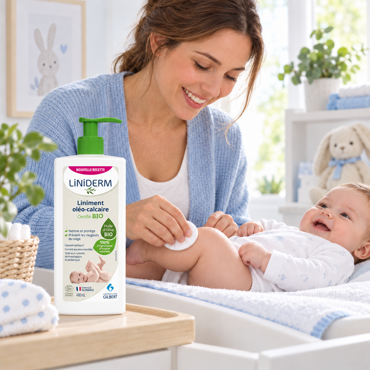 GILBERT LINIDERM NEUTRADERM LINIMENT OLEO CALCAIRE PEAUX SENSIBLES – Image 5