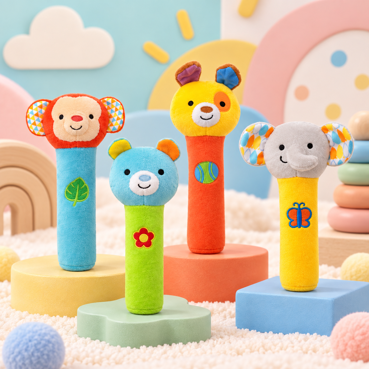 Hochets Doudou Bâtons – Winfun
