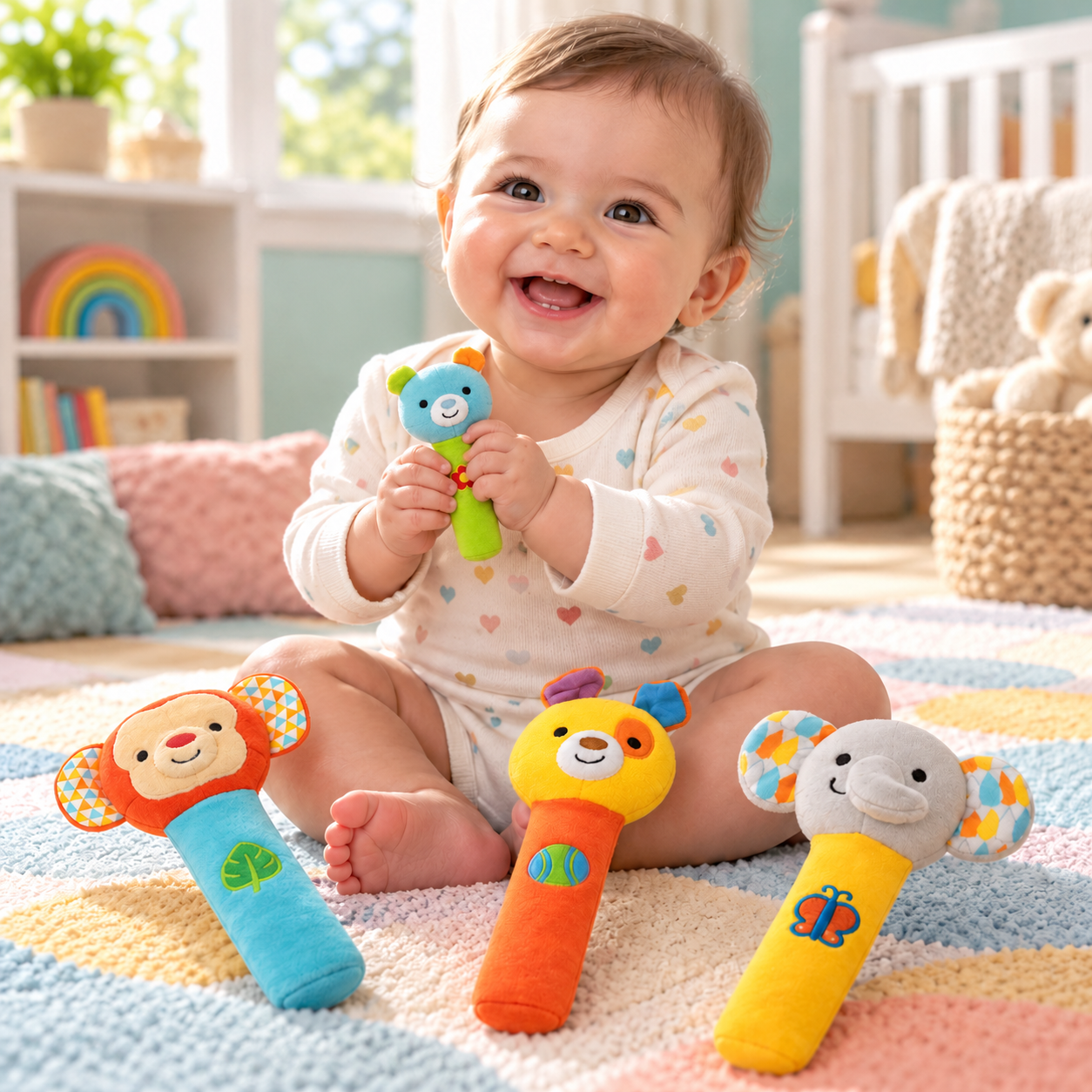 Hochets Doudou Bâtons – Winfun – Image 2