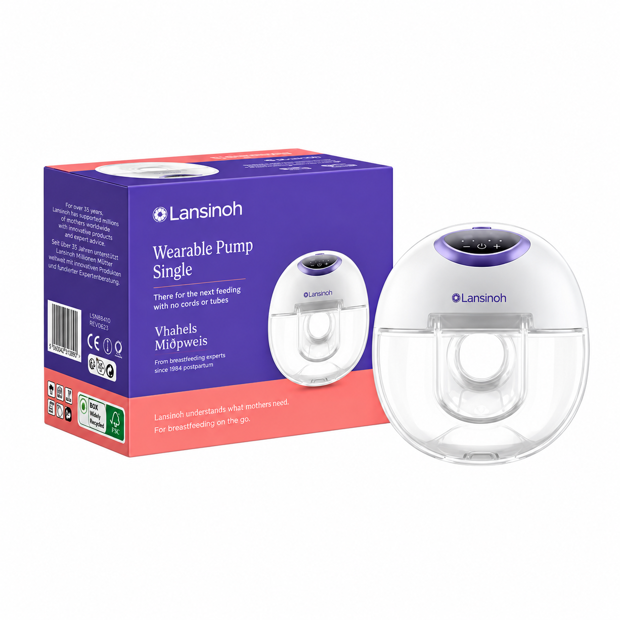 Tire-lait mains libres LANSINOH – Image 2