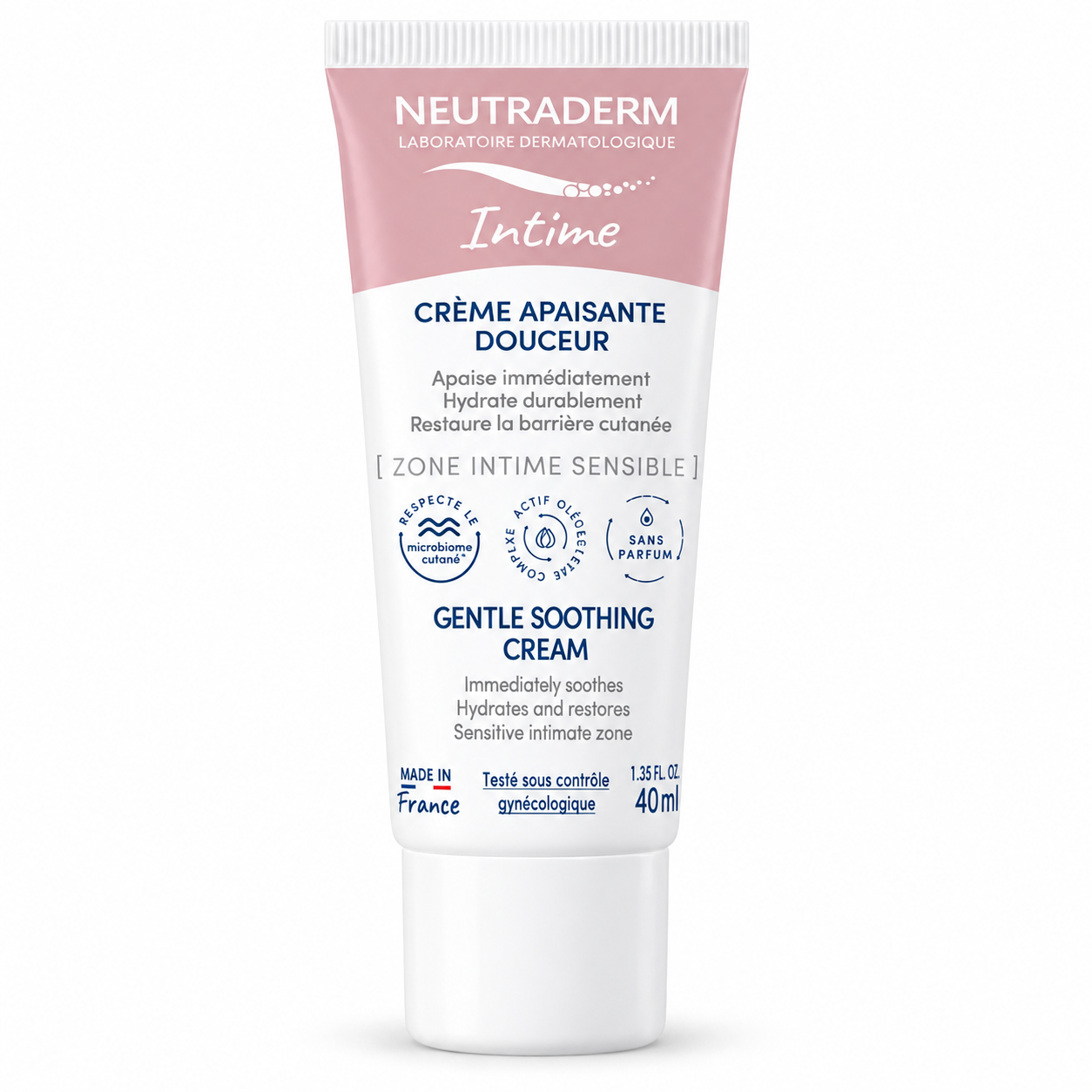 Neutraderm creme apaisante douceur zone intime sensible 40ml