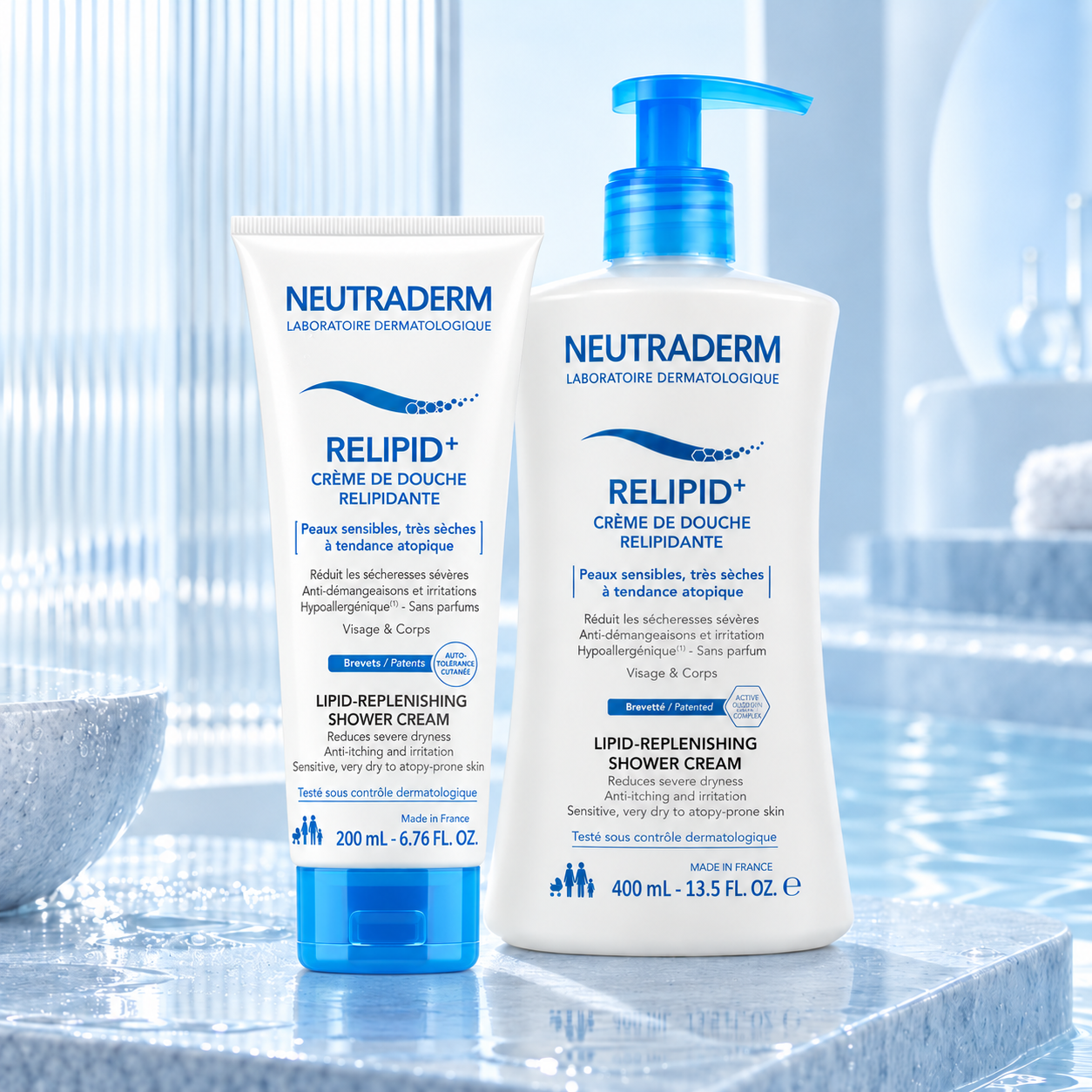NEUTRADERM RELIPID + CREME DE DOUCHE RELIPIDANTE – Image 3
