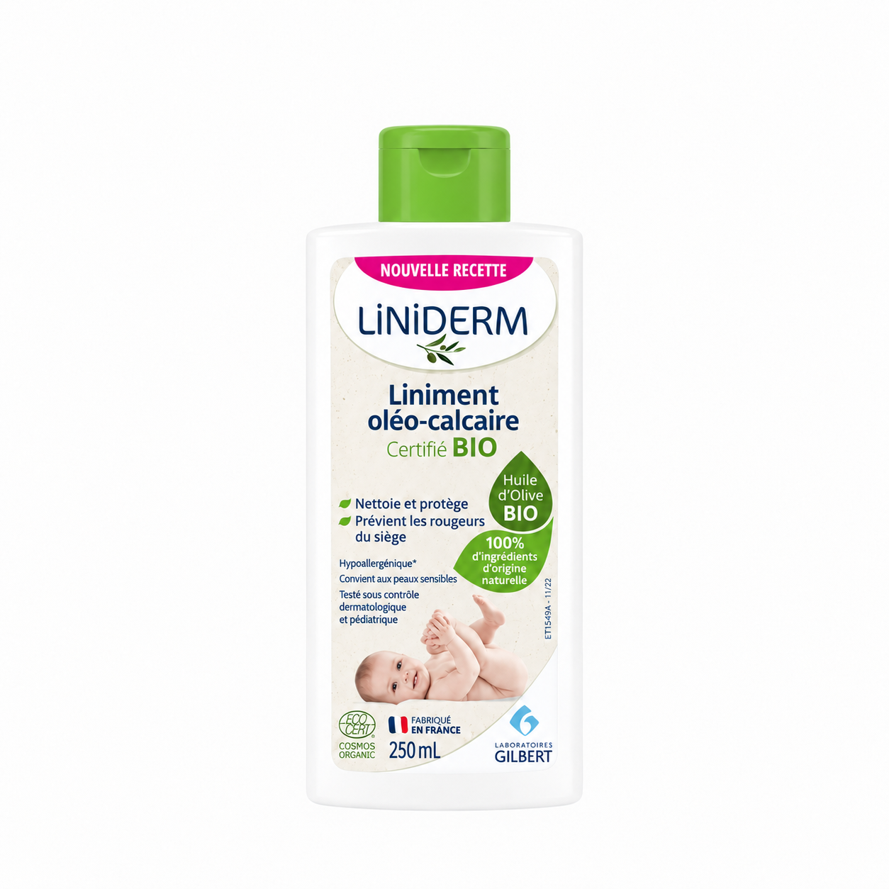 GILBERT LINIDERM NEUTRADERM LINIMENT OLEO CALCAIRE PEAUX SENSIBLES – Image 4