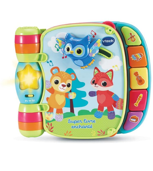 LIVRE INTERACTIF– SUPER LIVRE ENCHANTÉ DES BABY LOULOUS – VTECH