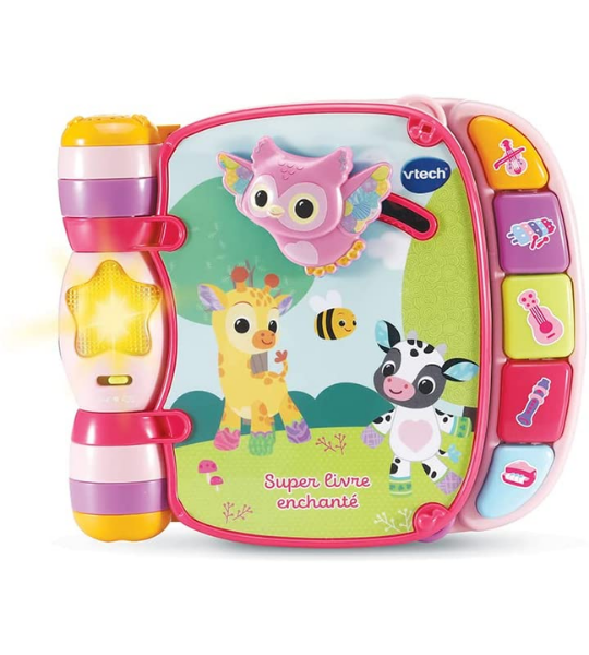 LIVRE INTERACTIF– SUPER LIVRE ENCHANTÉ DES BABY LOULOUS – VTECH – Image 2