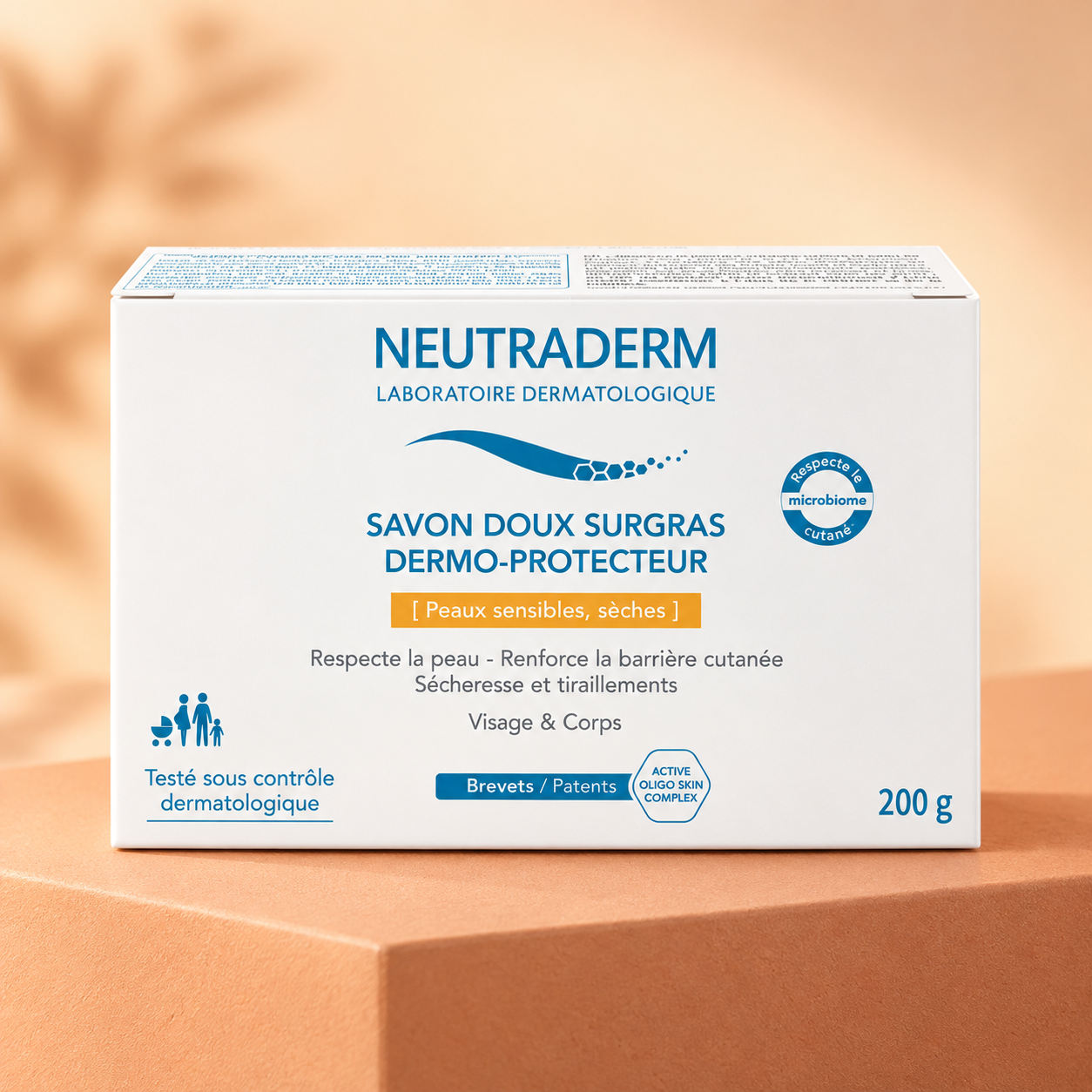 Neutraderm Savon Doux Surgras dermo-protecteur 200g