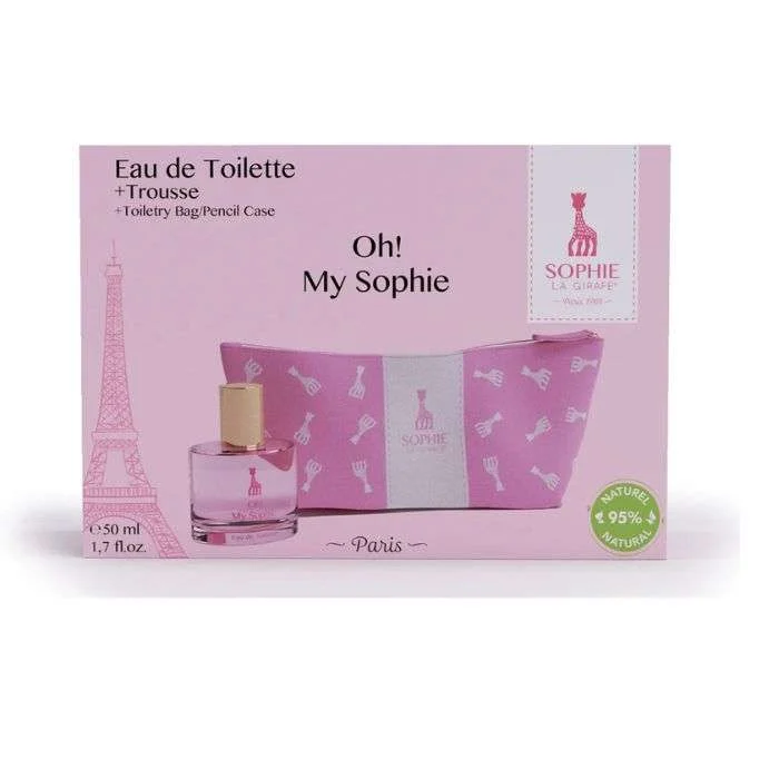 SOPHIE LA GIRAFE COFFRET TROUSSE EAU DE TOILETTE OH MY SOPHIE 50ML – Image 4