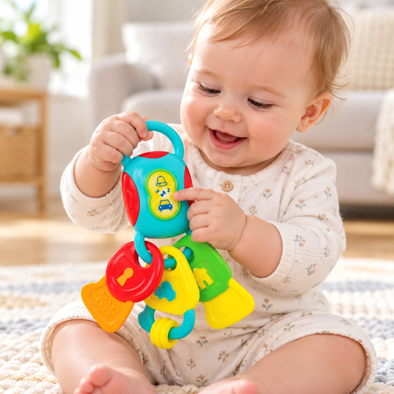 Winfun Hochet Petites Clès 3-24M – Image 2