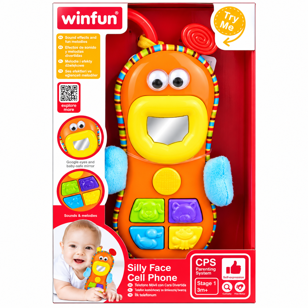 Winfun Téléphone Portable Pour Bébé 3M+ – Image 3