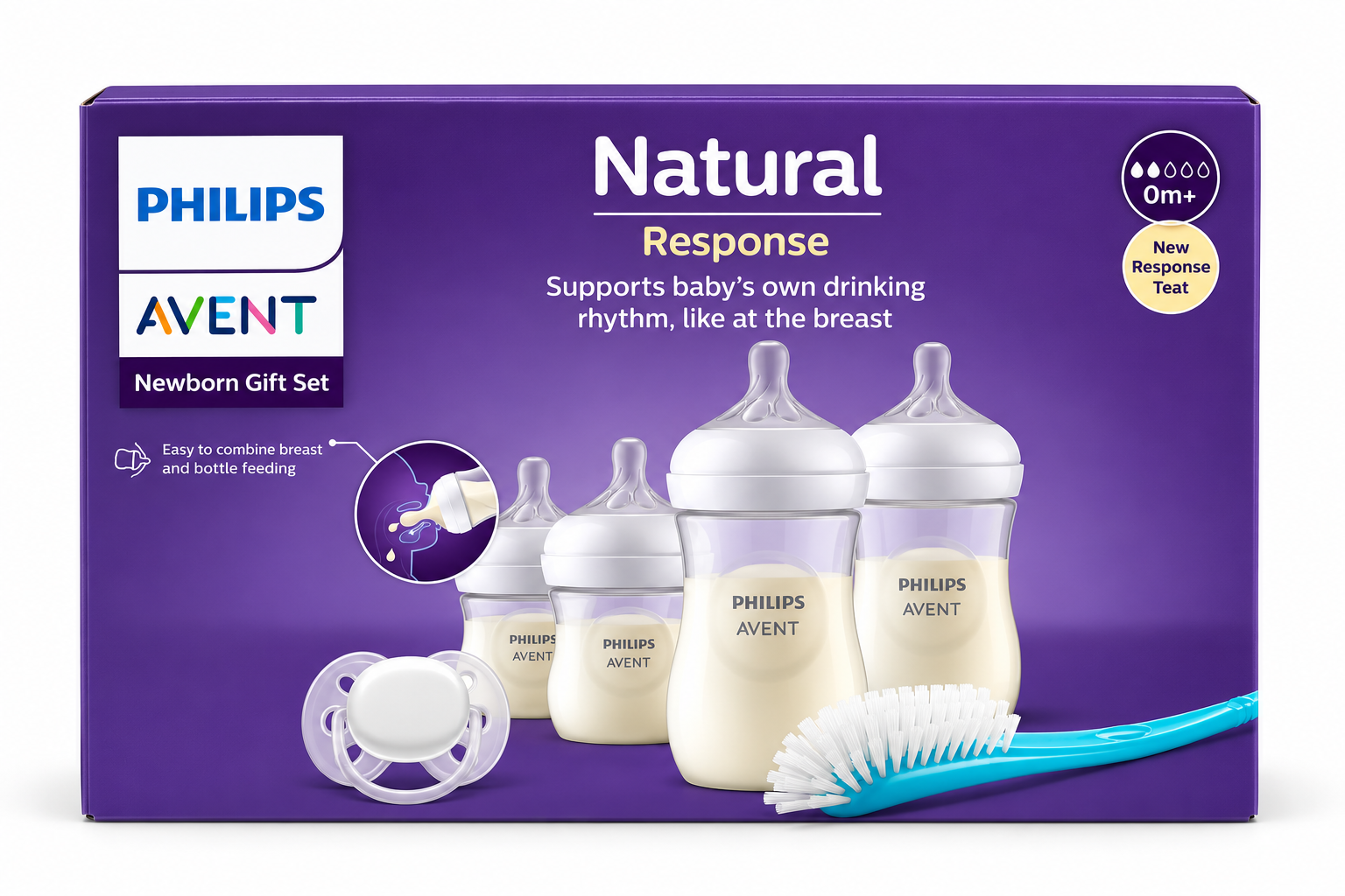 Pack biberon Natural Response – Avent